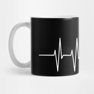 Heartbeat Norway - Norwegian Patriotic Gift Mug